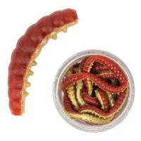 Berkley, Силиконовая приманка Honey Worm, Red/Yellow