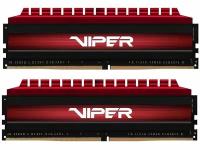 Модуль памяти Patriot Memory Viper 4 Red DDR4 DIMM 3200MHz PC4-25600 CL16 - 16Gb KIT (2X8Gb) PV416G320C6K