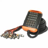 BESPECO XTRA2408L30 Мультикор in 24 XLR female, out 8 XLR male 30 м