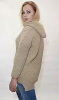 BGT Объемный свитер крупной вязки женский