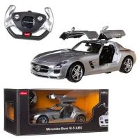 Машина р/у 1:14 Mercedes-Benz SLS AMG, цвет серебряный 2.4G