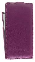 Кожаный чехол для Sony Xperia S / LT26i / Arc HD Melkco Premium Leather Case - Jacka Type (Purple LC)