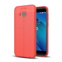 Чехол-накладка Litchi Grain для Asus Zenfone 4 Selfie Pro ZD552KL (красный)