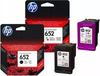 Картридж HP 652 (black)+HP 652(color) Набор из двух картриджей