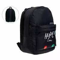 Рюкзак молодёжный Hype, эргономичная спинка, 38 x 28 x 19 см