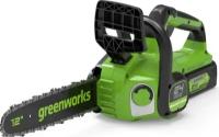 Пила цепная аккумуляторная GreenWorks GD24CS30K4 2007007UB