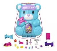 Компактная сумка POLLY POCKET Teddy Purse Kit HGC39 Игровой набор