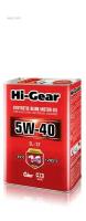 hi-gear 5w40 (4l)_масло моторное! полусинт. api sl/cf, acea a3/b4, mb 229, vw 501 01/505 00