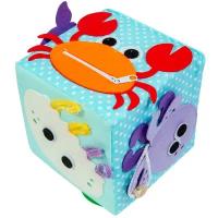 Uviton Развивающая игрушка Кубик Ocean Uviton 0266