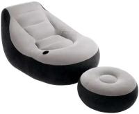 Кресло надувное с пуфиком Intex "Ultra Lounge" (68564) от 6 лет