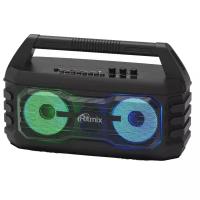 Акустическая система RITMIX SP-610B black, 20Вт,FM,AUX,USB,micro SD,подсв, 1 шт