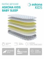 Матрас детский анатомический Askona (Аскона) KIDS Baby Sleep овальный 83х183