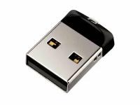 USB Flash Drive 64Gb - SanDisk Cruzer Fit USB 2.0 Black SDCZ33-064G-G35