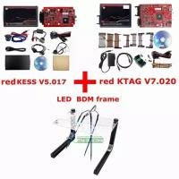 Программатор ECU KESS V5.017 + KTAG V7.020 + LED BDM FRAME