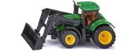 Трактор Siku John Deere, с фронтальным погрузчиком (1395)