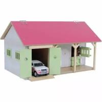 Игровой набор Farm Toys Pink Horse Stable