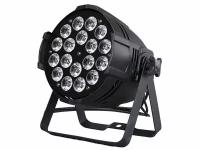 AstraLight PZ-003C прожектор LED PAR 18 х18W RGBWAU(6 в1), DMX, звук.актив, master/slave, авторежим