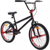 Велосипед BMX TECH TEAM FOX 20' черно-красный 2023 NN010436 NN010436
