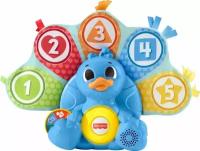 Обучающие игрушки Fisher-Price Linkimals Peacock и Polar Bear для младенцев и малышей с интерактивными огнями и музыкой, счетом и цветами