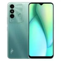 Смартфон Itel Vision 3 Plus LTE, 6.8", 4 Гб, 64 Гб, 13 Мп, 2 sim, 6000 мАч, NFC, зелёный