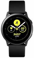 Умные часы Samsung Galaxy Watch Active, черный сатин