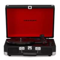 Виниловый проигрыватель Crosley Voyager Plus Black c двухсторонним Bluetooth CR8017B-BK4