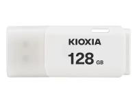 USB Flash Drive 128Gb - Toshiba Kioxia TransMemory U202 USB 2.0 White LU202W128GG4