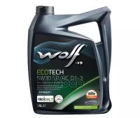 Wolf Масло Моторное Ecotech 5W30 Sp/Rc D1-3 4Л