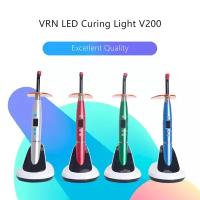 Стоматологическая полимеризационная лампа VRN LED Curing Light V200 (светополимеризационная лампа) в металлическом корпусе, цвет - серый металлик. Лампу можно использовать как в стоматологии, так и в косметологии (для исправления вросших ногтей)