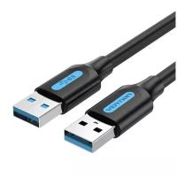 Кабель USB3.0 тип А(m)-A(m) 1.5м. Vention (CONBG)