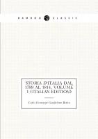 Storia D'italia Dal 1789 Al 1814, Volume 1 (Italian Edition)