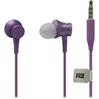 Наушники с микрофоном Xiaomi Mi In-Ear Headphones Basic Matte Purple Lilac