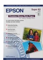 41316 Глянцевая фотобумага EPSON Premium Glossy Photo Paper A3+ (20 л., 255 г/м2)