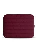 Bustha для Macbook Pro 15/Pro 16 чехол Puffer Sleeve Nylo/Leather (Maroon)