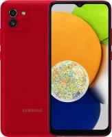 Смартфон Samsung Galaxy A03 4/64GB, красный