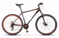 Велосипед Stels Navigator 900 MD 29 F020 (2021) shimano, 17.5", (Чёрный/Красный) собран и настроен