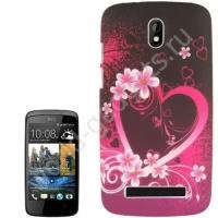 Пластиковый чехол Heart для HTC Desire 500