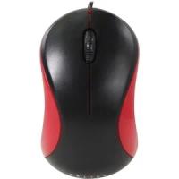 Мышь Oklick 115S Optical Mouse for Notebooks Black-Red USB