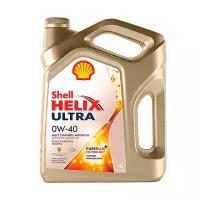 Моторное масло Shell Helix Ultra 0W-40, 4 л