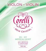 Струны для скрипки CORELLI 700ML New Crystal Medium Light