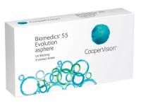 Контактные линзы CooperVision Biomedics 55 Evolution Asphere (6 линз / 8.6 / -3.75)