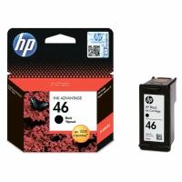 Картридж струйный HP 46 CZ637AE чер. для DJ 2520hc, 390774