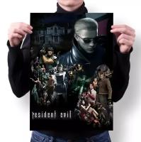 Плакат MIGOM А3 Принт "Resident Evil, Резидент Эвил" - 6
