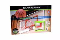 Набор детский для игры в баскетбол Slam Dunk на дверь - Щит с баскетбольным кольцом (MY1706)