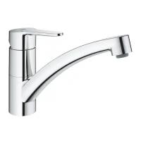 Смеситель однорычажный для мойки, GROHE BauEco, хром, (31680000)