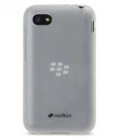 Чехол силиконовый для BlackBerry Q5 Melkco Poly Jacket TPU (Transparent Mat)