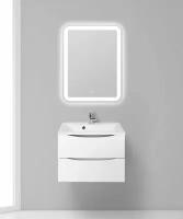 Тумба под раковину BelBagno Marino 65 bianco lucido MARINO-650-2C-SO-BL-P