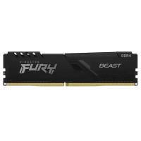 Оперативная память DDR-4 DIMM 16Gb (2x8Gb) PC-28800 3600Mhz CL17 Kingston Fury Beast KF436C17BBK2/16