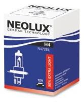 Лампа NEOLUX H4 12V-60/55W P43t (+50% света) Extra Light, 1 шт, N472EL