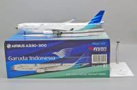 JC Wings Модель самолета Airbus A330-300 "Mask On" Garuda Indonesia